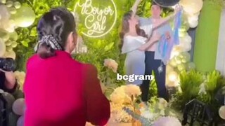 GENDER REVEAL WITH VILMA SANTOS. CONGRATS TO JESSY MENDIOLA AND LUIS MANZANO!