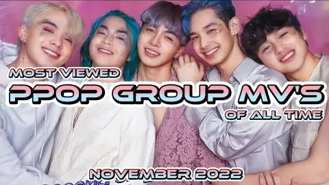 MOST VIEWED PPOP GROUP MV'S OF ALL TIME  |  NOVEMBER 2022