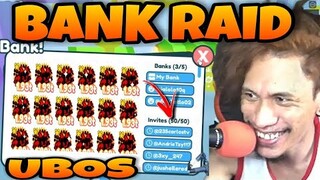 Bank Raid | Ubos Lahat Ng Pet Ko | Pet Simulator X - Roblox