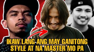 LOONIE BILIB KAY NICO SA NAGING IMPROVEMENT NITO SA BATTLE RAP SA KATAUHAN NI AKT | SUNUGAN