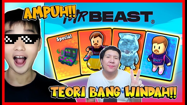 NGAKAK ABIS !! ATUN MENGGUNAKAN TEORI GACHA BANG @WindahBasudara DI STUMBLE GUYS !! Feat @sapipurba​