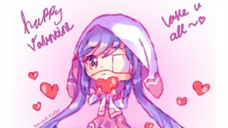 [Speedpaint] doodle valentine (sai-speedpaint 039)