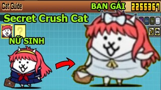 MỞ 20 THẺ VÀNG ĐÃ RA ĐƯỢC Secret Crush Cat MÈO BẠN GÁI HIẾM CÓ - The Battle Cats - TOP GAME THÀNH EJ