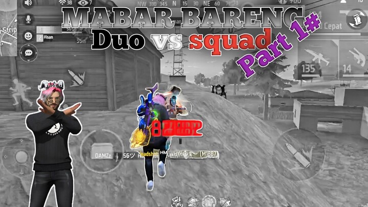 CLUTCH MOMENT EPIC! 🎮🔥 - MABAR FREEFIRE BARENG DUO SQUAD,!! AUTO BANTAI"