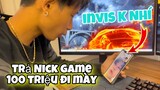 (Vlog) Bất Ngờ Nhân Gồm Gọi Điện invisK Nhí Đòi Lại Acc Game 100 Triệu Giúp Bé Chanh ??
