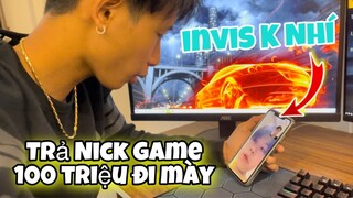 (Vlog) Bất Ngờ Nhân Gồm Gọi Điện invisK Nhí Đòi Lại Acc Game 100 Triệu Giúp Bé Chanh ??