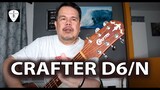 Crafter DE6 Acoustic Electric Guitar Demo Review | Edwin-E