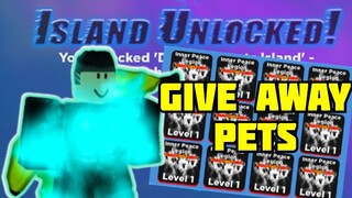 UNLOCK ALL THE ISLAND IN 5 MINS AND PET GIVEWAY ROBLOX NINJA LEGENDS