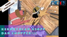 ONE PIECE - KEKONYOLAN CHOPPER DAN USOPP MEMBUAT SANJI TERDIAM