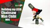 Building my LEGO Chainsaw Man Chibi MOC Tutorial | Somchai Ud