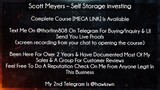 Scott Meyers Course Self Storage investing download