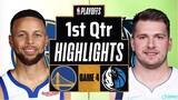 Golden State Warriors vs Dallas Mavericks game 4: 1st Qtr Highlights | May 24 | NBA 2022 Playoffs