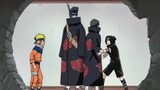 Sasuke menangis ketika Itachi membunuh orang tuanya, Itachi meminta Naruto untuk mengikutinya