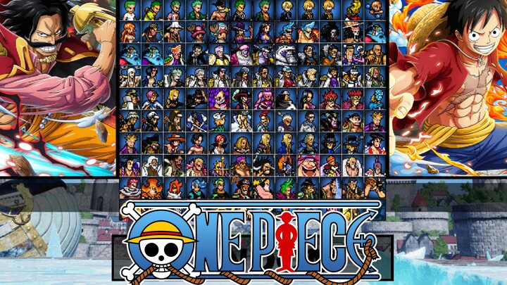[MUGEN] The latest "One Piece" small characters exquisite 100 people integrated V7 version sharing d