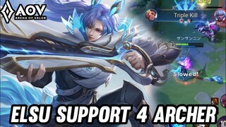 AOV : ELSU GAMEPLAY | ELSU SUPPORT - ARENA OF VALOR LIÊNQUÂNMOBILE ROV COT