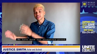 Justice Smith: Unite for Equality Live!