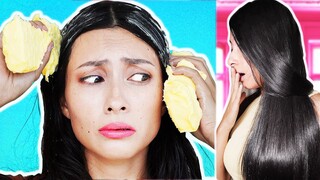 I Used Ghee BUTTER On My Hair Every Day For 1 Week