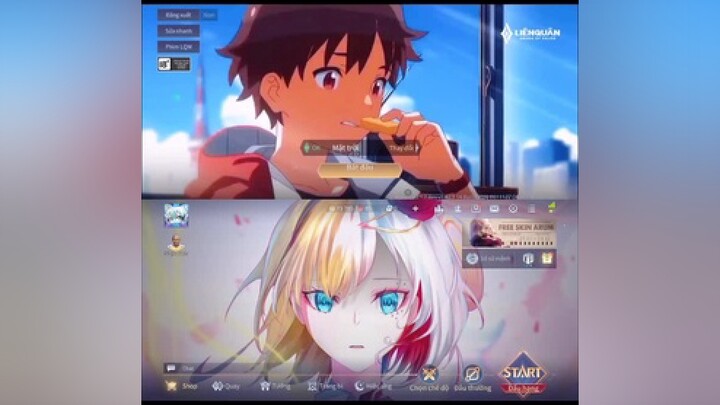 Nghiện game + nghiện aanime😀lienquanmobile animes cossette fyp xuhuong