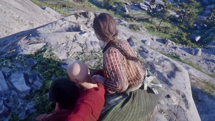 In Red Dead Redemption 2, the cannibal sister and brother were killed and then went to the master, b