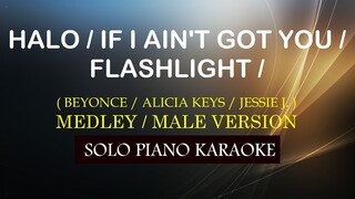 HALO / IF I AIN'T GOT YOU / FLASHLIGHT ( MALE VERSION ) ( BEYONCE / A. KEYS / JESSIE J ) COVER_CY