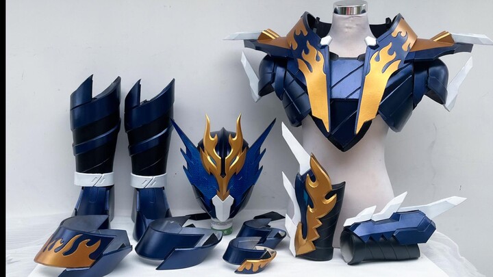 Pembuatan Casing Kulit Kamen Rider Cross-Z Wanzhanglong I Eat Dragon