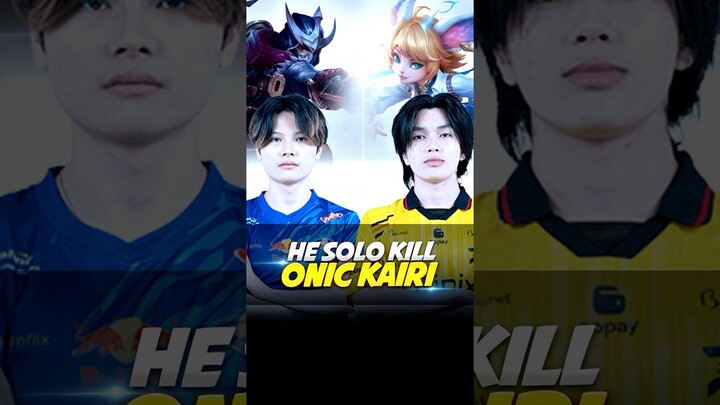 They can’t believe he SOLO Kill Kairi #mlbb #mobilelegendsbangbang #mlbbcreatorparty #shorts