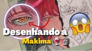 [INCRÍVEL] Desenhando Makima/Denji de Chainsaw Man prt1 _@Gilson Desenhos #chainsawman