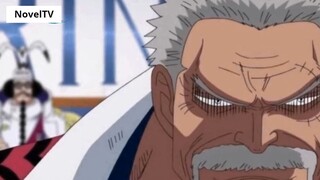 Monkey D. Garp_ The strength level_ Garp died, Luffy smashed the remnants of the