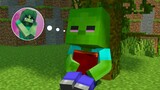 Monster School : Zombie's Love - Sad Story but Happy Ending | Minecraft Animation