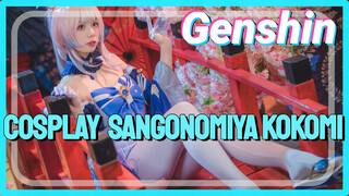 [Genshin, COSPLAY] Sangonomiya Kokomi cosplay, Trời Đẹp Quá, Cùng Đi Dạo Nhé?
