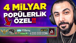 4.000.000.000 POPÜLERLİK ÖZEL VİDEO!! 😮 HERKESE TEŞEKKÜRLER! | PUBG MOBILE