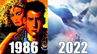 Evolution of Top Gun Games [1986-2022]
