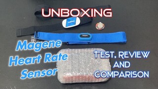MAGENE H64 Heartrate Sensor UNBOXING, REVIEW, COMAPRISON, GARMIN, WAHOO