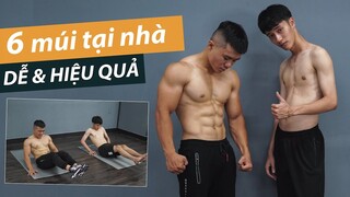 Nếu Bạn Chưa Có 6 Múi HÃY TẬP NHƯ THẾ NÀY | 10 PHÚT TẬP BỤNG TẠI NHÀ HIỆU QUẢ (Độ Khó Trung Bình)