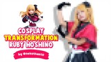 Cosplay Transformation Ruby Hoshino| by Nekothan10