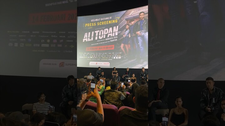 Premiere Film Ali topan