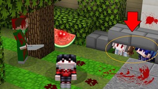 ซ่อนแอบเนียน!! เพื่อหนีจาก พี่เต้TAE แตงโม สุดโหด?? (Minecraft ซ่อนแอบ)