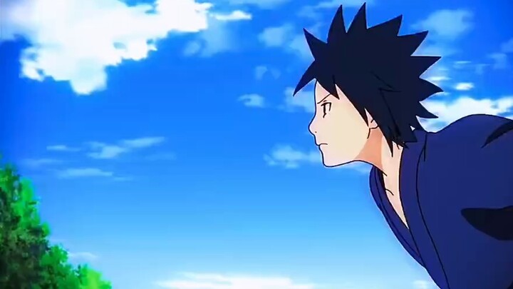 Hashirama and Madara break up, Madara angrily opens a magatama Sharingan