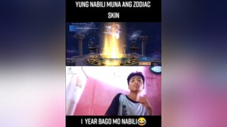 YUNG 1 YEAR MO PINAG-IPONAN ANG ZODIAC SELENA 😂🤧❤️❤️❤️ mlbb follow FOLLOW mobilelegends