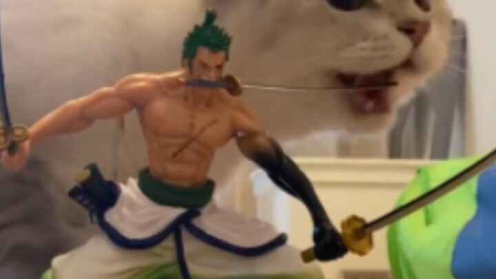 100% restore Zoro's highlight moment, Nine Swords Style Ghost Qi Ashura draws his sword to injure Ka
