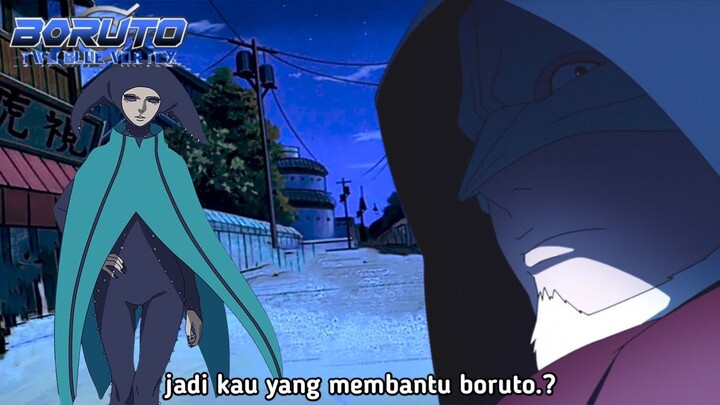 Matsuri dan Bug Menemukan Lokasi Kashin Koji - Boruto Dalam Bahaya Besar (Two Blue Vortex)