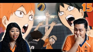 KARASUNO IS GOING HARD LETS GO! HAIKYUU!! SEASON 4 EPISODE 15 REACTION