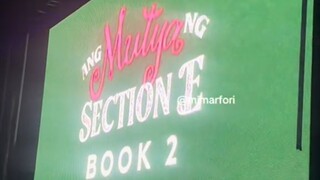 ANG MUTYA NG SECTION E SEASON 2 ANNOUNCEMENT