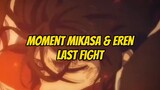Moment Sedih Mikasa Harus Ngalahin Eren Sedih Banget Lihatnya