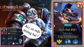 TOP 1 MOREN VIỆT NAM Cân TEAM Cực Đỉnh Huỷ Diệt Rank Cao Thủ 45 Sao Và Thông Tin Acc Cực Dị Có 102✔️