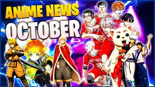 Breaking Anime News October 2020