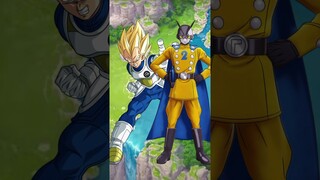 cc vegeta vs dragon ball super super hero #shorts #dbs