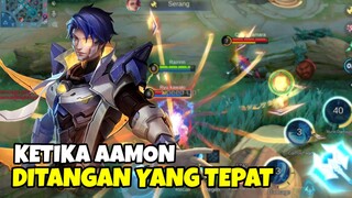 Aamon ditangan yang tepat auto ngebantai - Mobile Legends