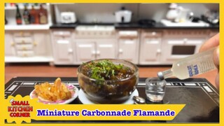 Miniature Carbonnade Flamande | How To Make Carbonnade Flamande | Small Kitchen Corner