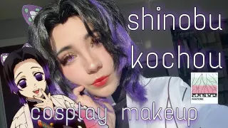 Cosplay Makeup || Shinobu Kochou - Kimetsu no Yaiba